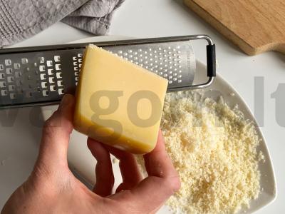 Citrininiai makaronai su parmezanu Žingsnis 2