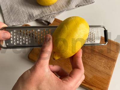 Citrininiai makaronai su parmezanu Žingsnis 3