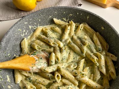 Citrininiai makaronai su parmezanu Žingsnis 6