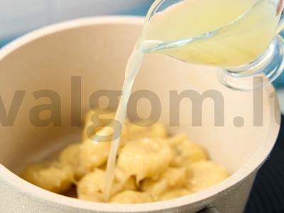 Bananų kremas be cukraus Žingsnis 3
