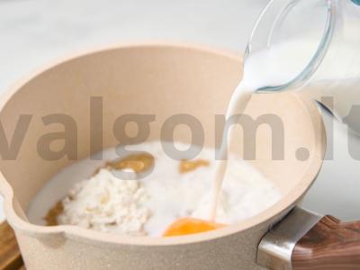 Bananų kremas be cukraus Žingsnis 4