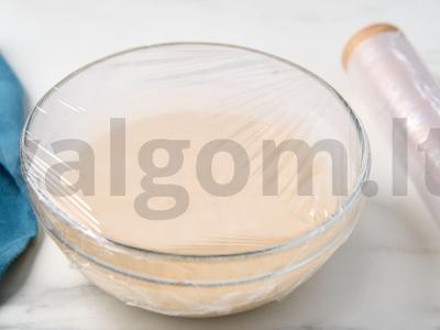 Bananų kremas be cukraus Žingsnis 6