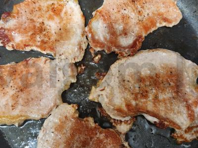 Kiaulienos kepsniai pietums Žingsnis 3