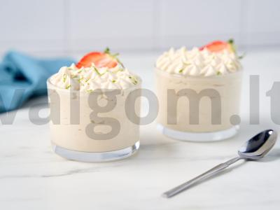 Bananų kremas be cukraus pagrindine nuotrauka