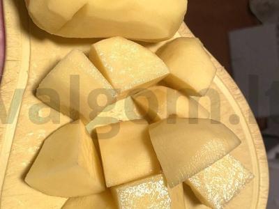 Troškinta bulvė su saldžiuoju pipiru Žingsnis 2