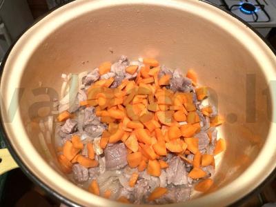 Troškinta bulvė su saldžiuoju pipiru Žingsnis 8