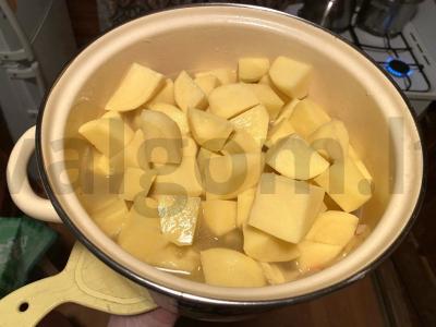 Troškinta bulvė su saldžiuoju pipiru Žingsnis 9