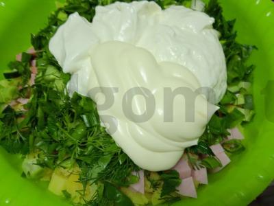 Okroška su pieno dešrelėmis ant beržo sulčių Žingsnis 6