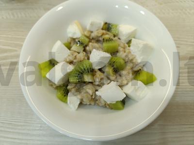 Avižinė košė su kiviais ir ledais Žingsnis 4