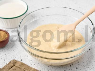 Velykinis pyragas su šokoladu Žingsnis 1