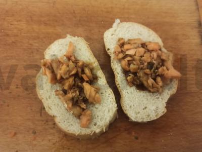 Sumuštiniai su kepta lašiša, sūriu ir krapais Žingsnis 3