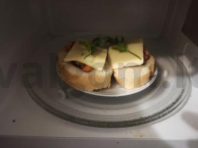 Sumuštiniai su kepta lašiša, sūriu ir krapais Žingsnis 4