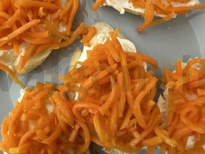 Užkandis su morkomis Žingsnis 2