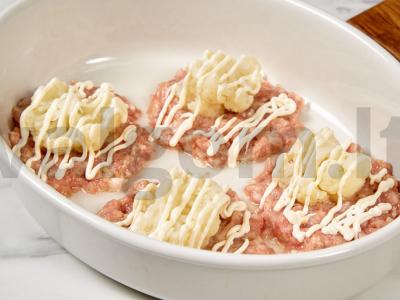 Žiedinė kopūstai su faršu Žingsnis 4