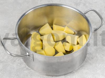 Grybų sriuba su grietinėlėmis ir bulvėmis Žingsnis 1