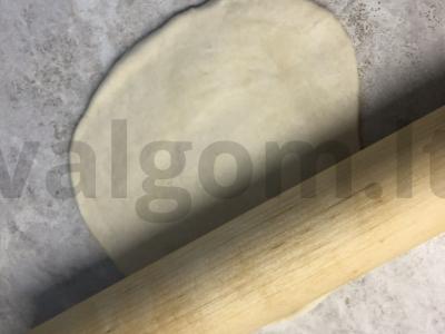 Kepinys su varškės įdaru Žingsnis 11