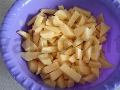 Daržovių sriuba su kvietiniais grūdais Žingsnis 3