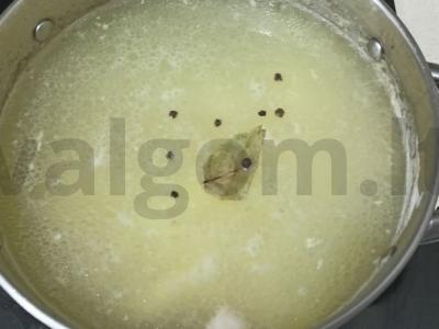 Daržovių sriuba su kvietiniais grūdais Žingsnis 4