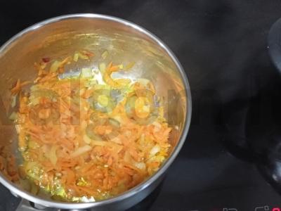 Daržovių sriuba su kvietiniais grūdais Žingsnis 8