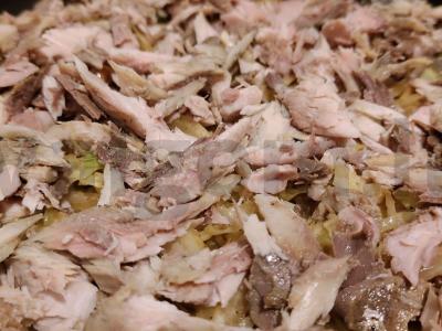 Žuvies pyragas su karštai rūkyta skumbrija Žingsnis 7