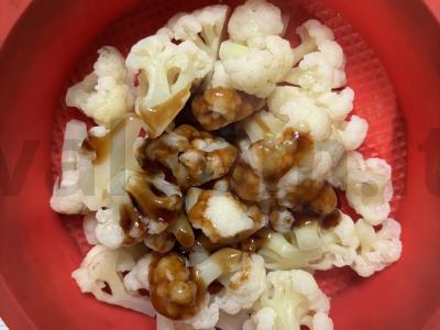 Žiedinė kopūstai, kepti terijaki padaže Žingsnis 3