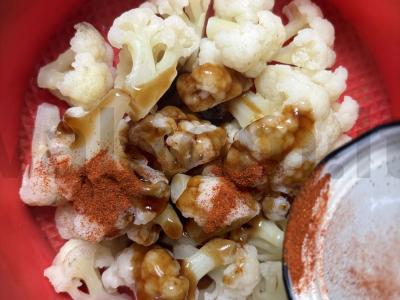 Žiedinė kopūstai, kepti terijaki padaže Žingsnis 4