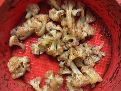 Žiedinė kopūstai, kepti terijaki padaže Žingsnis 7