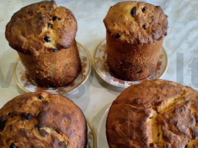 Velykinis pyragas su razinomis ir šokoladiniu glajumi Žingsnis 11