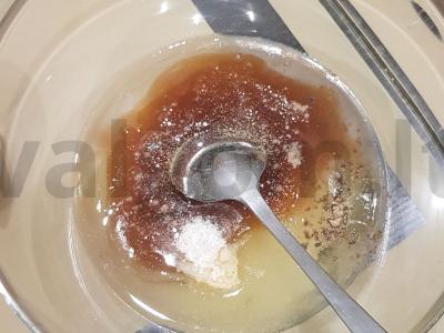 Imbieriniai sausainiai su medumi Žingsnis 1