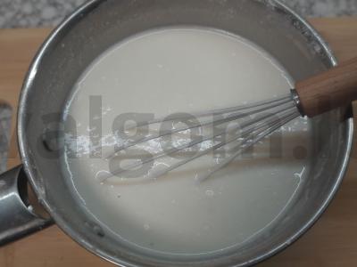 Blynų ritinėliai su raudona žuvimi Žingsnis 1