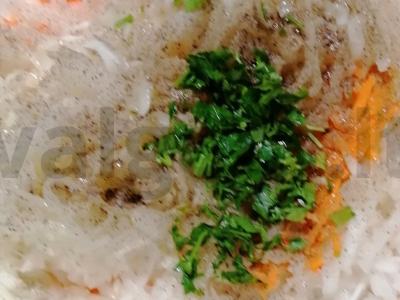 Daikon salotos su morkomis Žingsnis 3