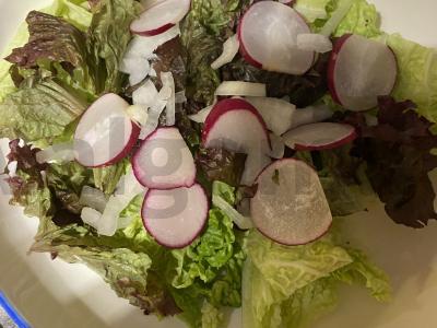 Vasaros salotos su vištiena Žingsnis 3