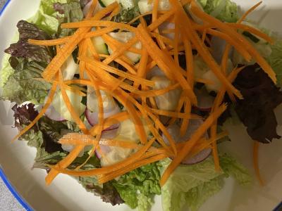 Vasaros salotos su vištiena Žingsnis 4