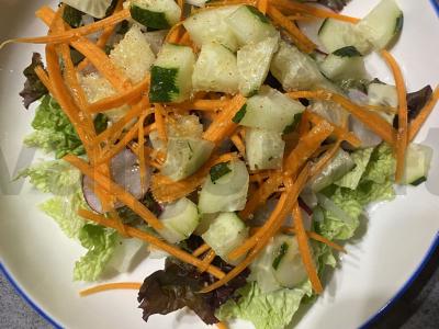 Vasaros salotos su vištiena Žingsnis 5