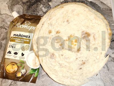 Greita pica „Lenivka“ Žingsnis 1