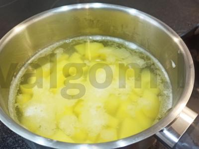 Kopūstų sriuba su grūdais Žingsnis 1