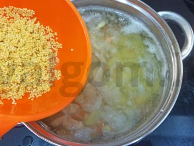 Kopūstų sriuba su grūdais Žingsnis 3