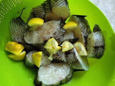 Kepta lydeka po sūrio plutele Žingsnis 2