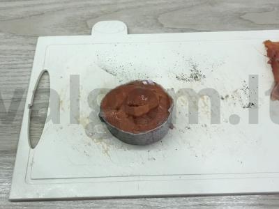 Lašišų ritinėliai su apelsinu Žingsnis 2