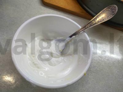 Dolma iš sumaišyto faršo ir vynuogių lapų Žingsnis 6