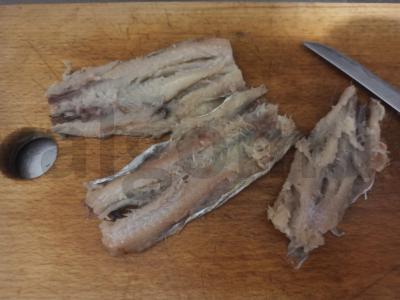 Keptas plekšnės filė Žingsnis 1