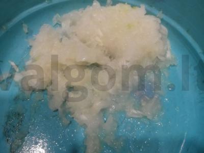 Mėsos kukuliai su bekonu Žingsnis 2