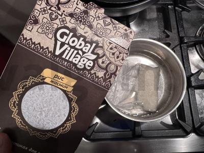 Poke su jazminų ryžiais ir tunu Žingsnis 1