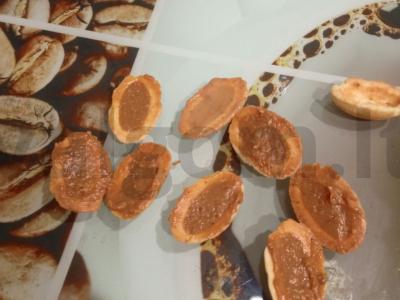 Riešutai su virta saldžia grietinėle Žingsnis 12