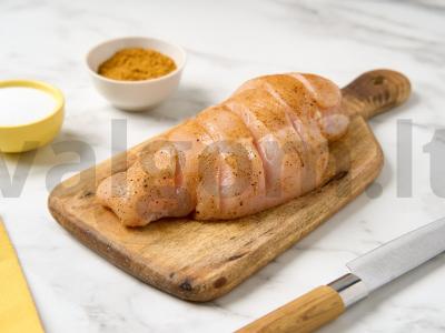 Vištiena su mocarela ir pomidorais Žingsnis 1