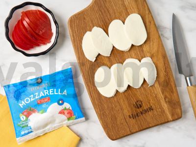 Vištiena su mocarela ir pomidorais Žingsnis 2