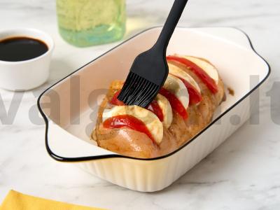 Vištiena su mocarela ir pomidorais Žingsnis 4