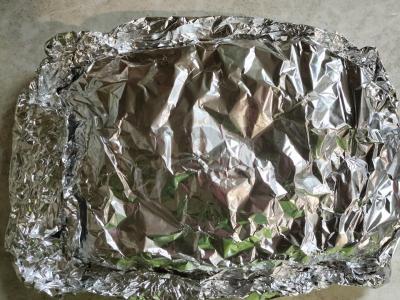 Sultinga kiauliena, marinuota garstyčiose ir svogūnuose, kepta folijoje Žingsnis 8