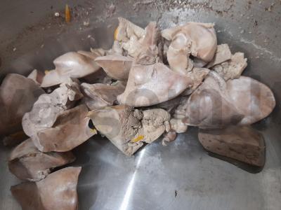 Paprastas salotas su vištienos kepenimis, daržovėmis ir žolelėmis Žingsnis 8