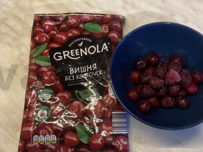 Vyšnių-kokosų smoothie Žingsnis 1